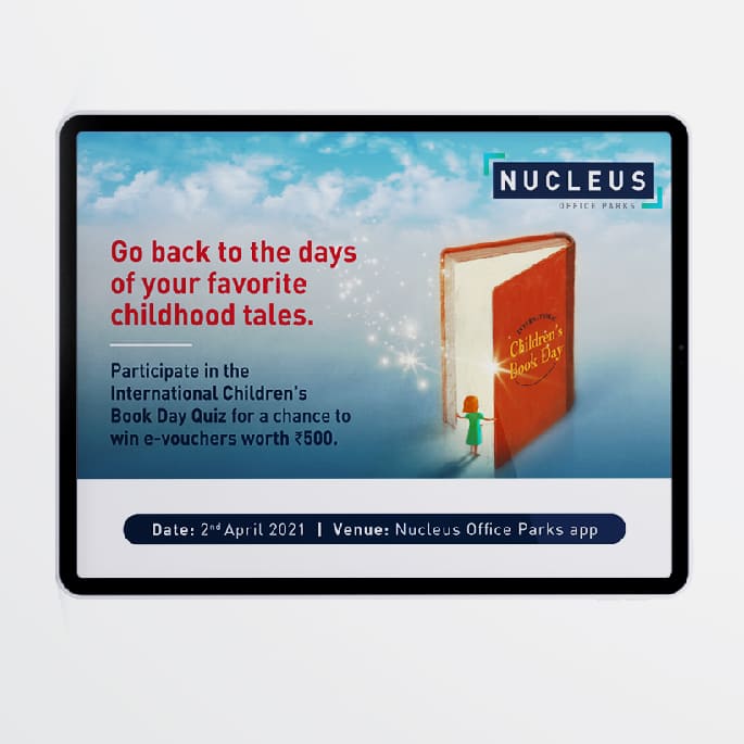 International Children’s Book Day Quiz contest ideas planned for Nulceus